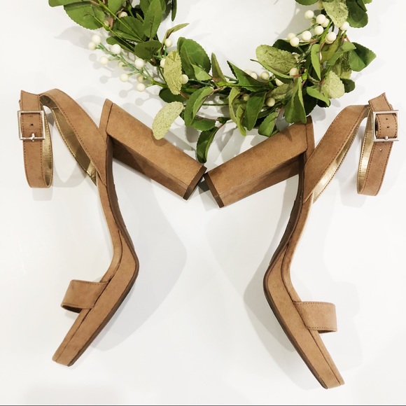 Sam Edelman Circus Abigail tan Suede Heel sz 9 - Picture 5 of 5